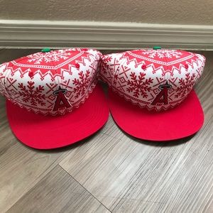 Christmas Edition Anaheim Angels Snap Back Hats